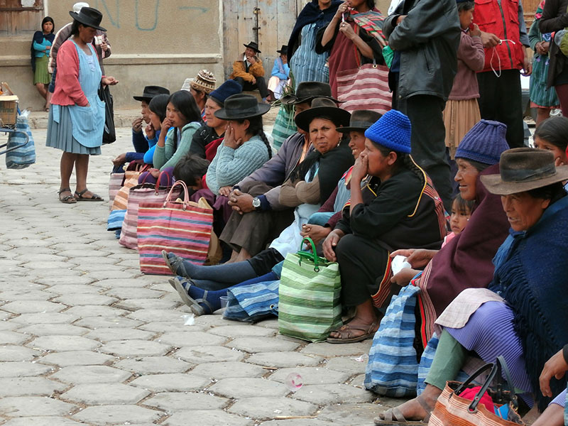 Bolivien-Demonstration